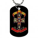 Guns N Roses - Double Sided Dog Tag Necklace