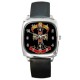 Guns N Roses - Silver Tone Square Metal Watch