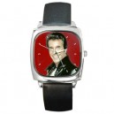 Happy Days Fonzie - Silver Tone Square Metal Watch
