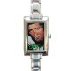 Tom Jones Signature - Rectangular Italian Charm Watch