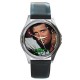 Tom Jones Signature - Silver Tone Round Metal Watch