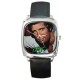 Tom Jones Signature - Silver Tone Square Metal Watch