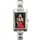Celine Dion - Rectangular Italian Charm Watch