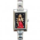 Celine Dion - Rectangular Italian Charm Watch