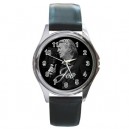 Joe Longthorne - Silver Tone Round Metal Watch