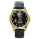Joe Longthorne - Gold Tone Metal Watch