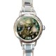 Star Wars Master Yoda - Round Italian Charm Watch
