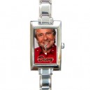 Davy Jones The Monkees - Rectangular Italian Charm Watch
