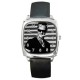 Michael Schumacher - Silver Tone Square Metal Watch