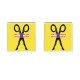 Scissor Sisters - Cufflinks (Square)