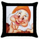 Snow White And The Seven Dwarfs Happy - Cushion Cover
