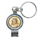 Queen Elizabeth II Diamond Jubilee 60 Years - Nail Clippers Keyring