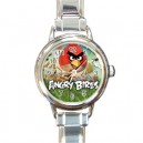 Angry Birds - Round Italian Charm Watch