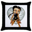 Betty Boop As Lara Croft - Cushion Cover