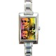 The Bee Gees - Rectangular Italian Charm Watch