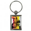 The Bee Gees - Rectangle Keyring