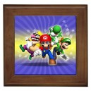 super Mario Bros - Framed Tile