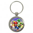 Super Mario Bros - Round Keyring