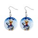 Disney Donald Duck - Button Earrings