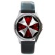 Resident Evil Umbrella Corp - Silver Tone Round Metal Watch
