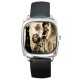 The Lord Of The Rings - Silver Tone Square Metal Watch