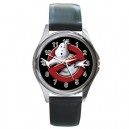 Ghostbusters - Silver Tone Round Metal Watch