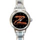 Zorro - Round Italian Charm Watch