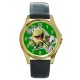 The Muppets Kermit The Frog - Gold Tone Metal Watch