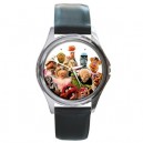 The Muppets - Silver Tone Round Metal Watch