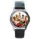 The Muppets - Silver Tone Round Metal Watch