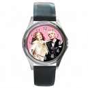 Absolutely Fabulous - Silver Tone Round Metal Watch