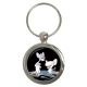 Pinky And The Brain - Round Keyring