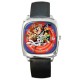 Looney Tunes - Silver Tone Square Metal Watch