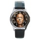 Whitney Houston - Silver Tone Round Metal Watch