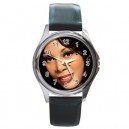 Donna Summer - Silver Tone Round Metal Watch