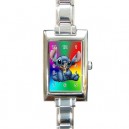 Disney Stitch - Rectangular Italian Charm Watch