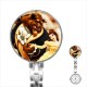 Disney Beauty And The Beast - Stainless Steel Nurses Fob Watch