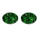 The Matrix - Cufflinks (Oval)