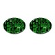 The Matrix - Cufflinks (Oval)